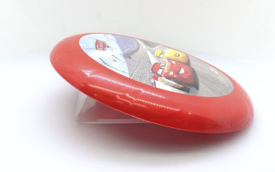 John Cars Cars Frisbee Plastic with Diameter 23 cm Red