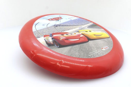 John Cars Cars Frisbee Plastic with Diameter 23 cm Red
