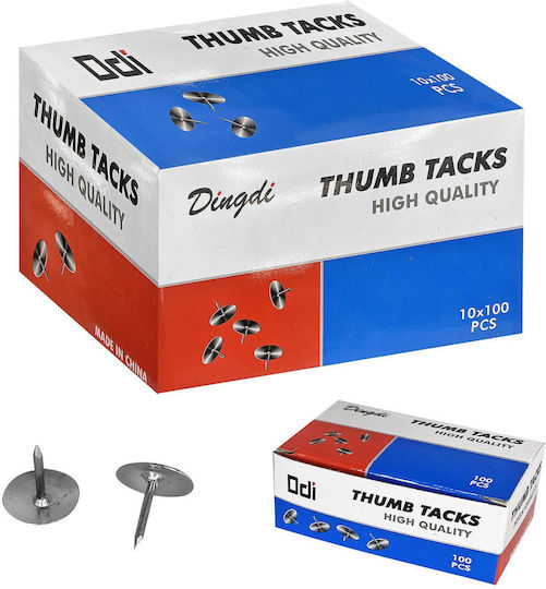 Justnote Set of 100 Pushpins 702440