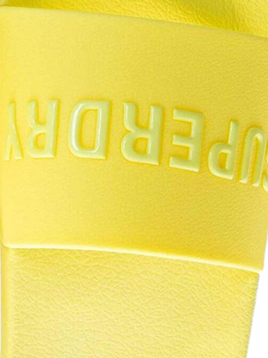 Superdry Herren Flip-Flops Gelbe