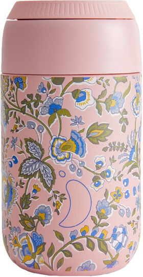 Chilly's Cup Series 2 Liberty Glass Thermos Stainless Steel BPA Free 340ml Pink