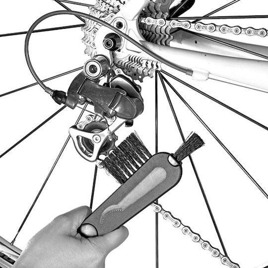 Super B Bike Folding Brush Велосипедна Четка за Почистване