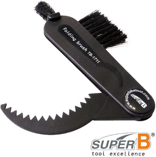 Super B Bike Folding Brush Велосипедна Четка за Почистване