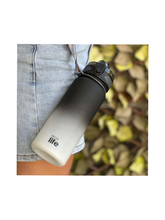 Ecolife Tritan Sticla de apa 800ml Gri