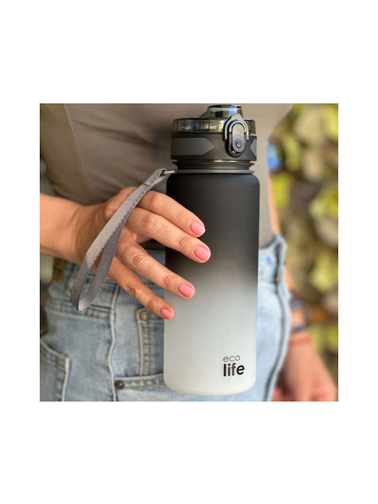 Ecolife Tritan Sticla de apa 800ml Gri