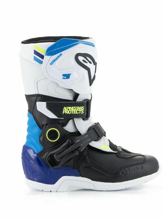 Alpinestars Tech 3s Παιδικές Μπότες Motocross Μπλε