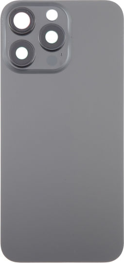 Κапак за замяна на батерията Черен за iPhone 15 Pro