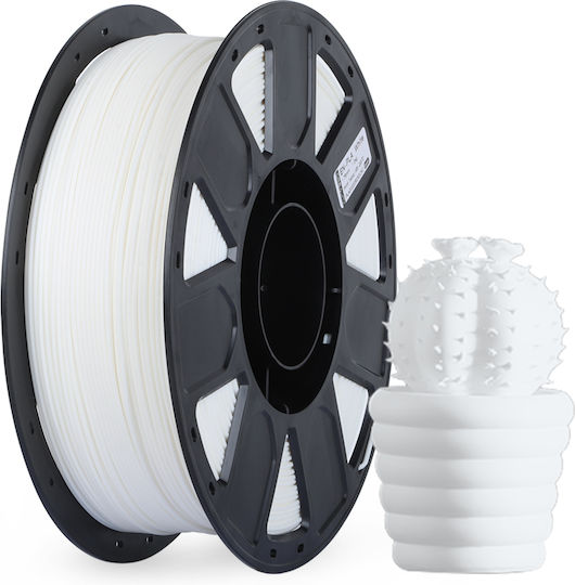 Creality3D PLA 3D Printer Filament 1.75mm Λευκό 1kg 1τμχ (Spool)
