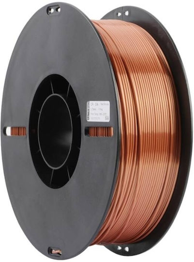 Creality3D CR PLA 3D Printer Filament 1.75mm Red Copper 1kg 1τμχ (Spool)