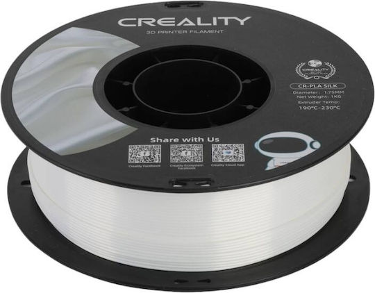 Creality3D CR PLA 3D Printer Filament 1.75mm Silk White 1kg