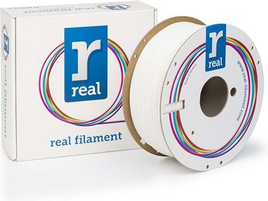Real Filament PLA 3D Printer Filament 1.75mm White 1kg 1pc Spool
