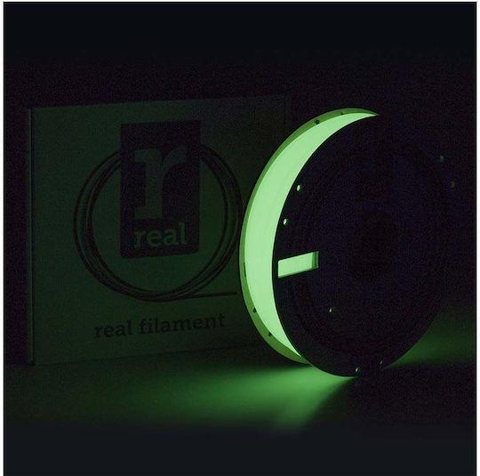 Real Filament PLA 3D Printer Filament 2.85mm Glow in the Dark 0.5kg