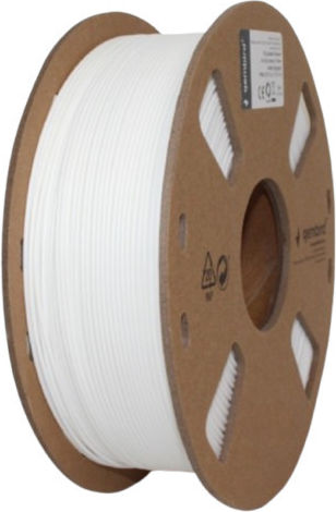 Gembird PLA 3D Printer Filament 1.75mm Λευκό 1kg 1τμχ (Spool)