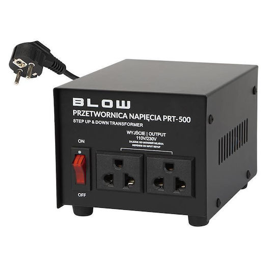 Blow PRT-500 Voltage Converter AC/AC 230V to 110V