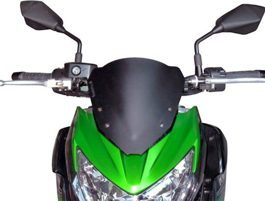 Fabbri Ζελατίνα Kawasaki Z 800 13-16-naked Sport Touring Black Matt