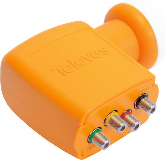 Televes Quattro LNB offset LNB Quad (4 Εξόδων)