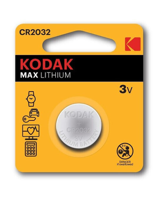 Kodak Max Batterie Lithium für Uhren CR2032 3V 1Stück