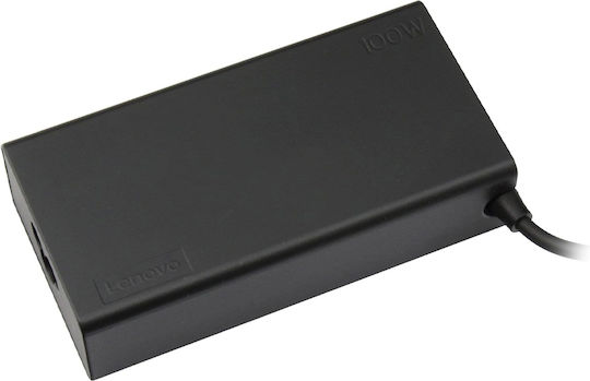 Lenovo USB-C Φορτιστής Laptop 100W 20V 4.75A με Αποσπώμενο Καλώδιο Τροφοδοσίας