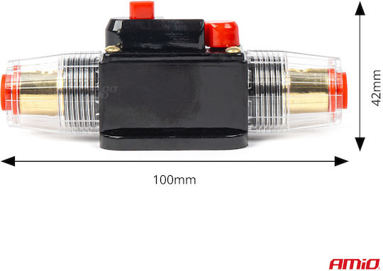 Amio Automatic Car Fuse 50A 12V 24V 48V Amio-03818