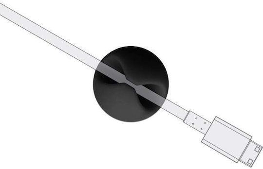 Powertech TIES-072 Cable Clips 10pcs Black