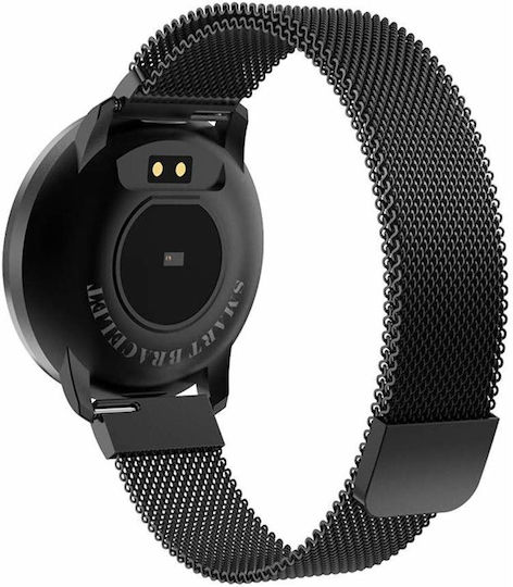 FiT Smartwatch with Heart Rate Monitor (Black)