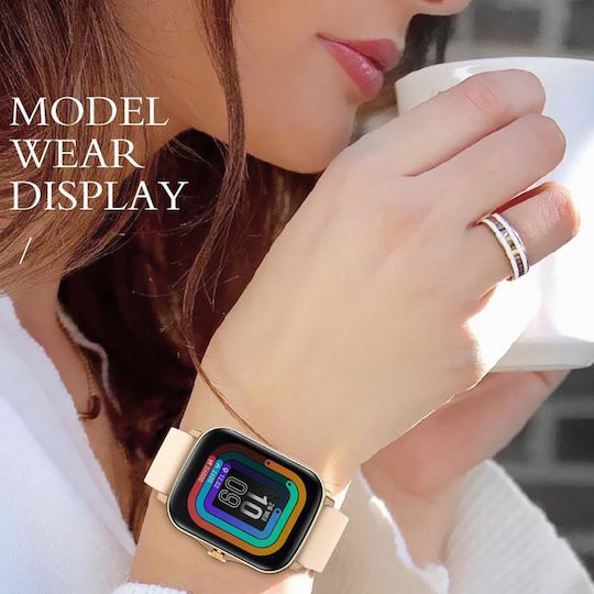 YFIT Aluminiu Smartwatch (Negru)