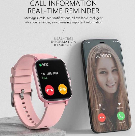 YFIT Aluminiu Smartwatch (Negru)