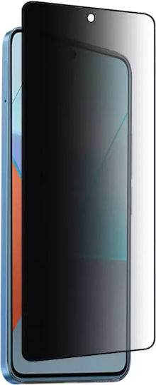 Privacy Full Face Tempered Glass (Redmi Note 13 Pro 4G / Poco M6 Pro 4G)