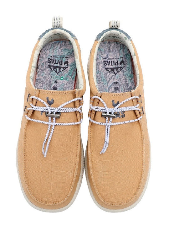Suede Ανδρικά Loafers σε Καφέ Χρώμα