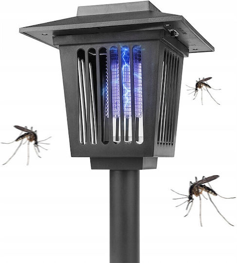 Masterled Spiked Lampă Solară 1.2W 10lm Alb Rece 6500K cu Senzor de Mișcare și Fotocelulă IP44 15bucx15bucx58buccm