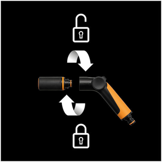 Fiskars Πιστόλι Νερού 3 Λειτουργιών 1065487