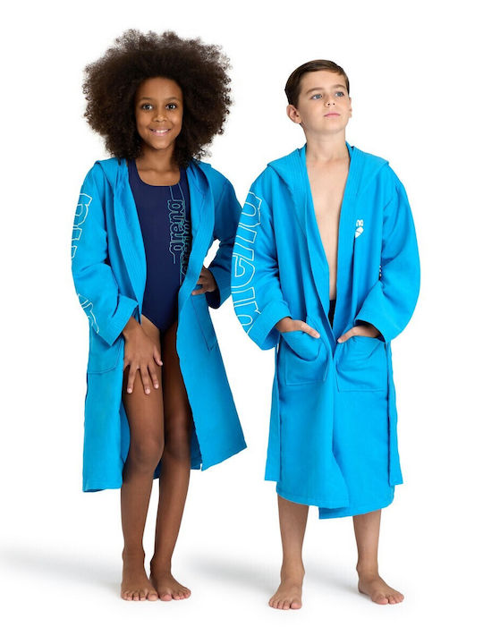 Arena 005309-401 Kids Swimming Bathrobe Blue