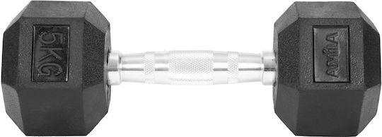 AMILA 84544 Βαράκι Εξάγωνο Λαστιχένιο 1 x 22.5kg