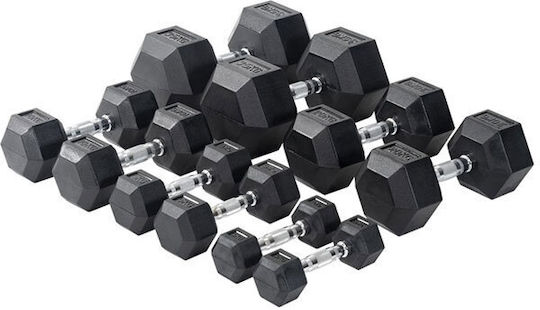 Viking 105987 Βαράκι Εξάγωνο Λαστιχένιο 1 x 45kg