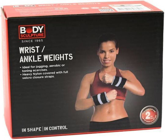Body Sculpture Wrist & Ankle Weights 2 x 0.45kg