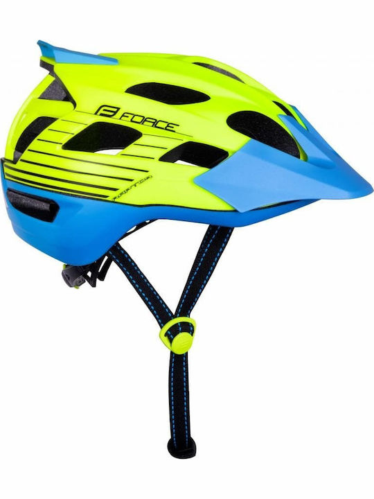 Force Raptor Bicycle Helmet Mountain Green