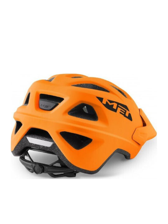 MET Echo Bicycle Helmet Mountain Orange