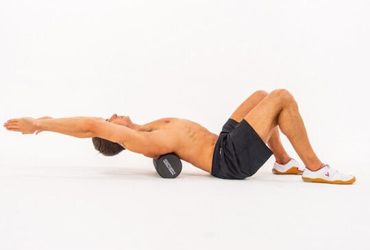 Iron Gym Κύλινδρος Μασάζ Μαύρος 30cm
