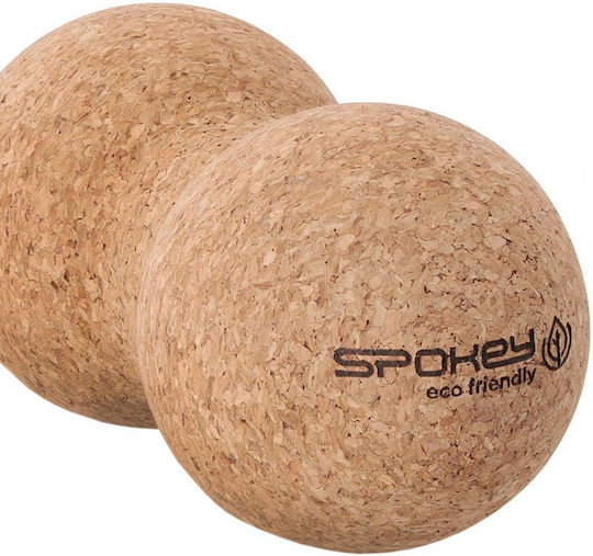 Spokey Oak Μπάλα Μασάζ Διπλή Μπεζ