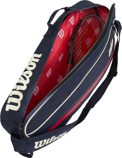 Wilson Team 3 Racket Tennis Bag Blue