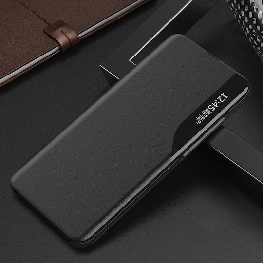 Hurtel Efold Book Synthetic Leather Black (Redmi 13C 4G / Poco C65 4G)