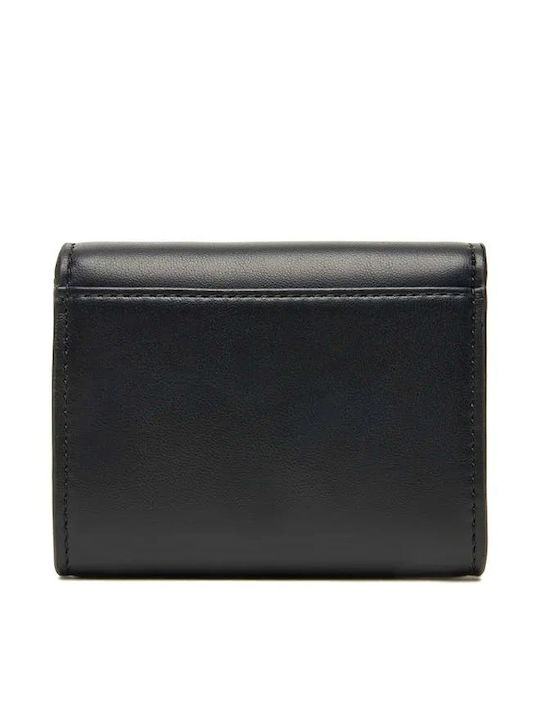 Raised Ck Medium Голяма Дамско Портмоне Класически с RFID Черен