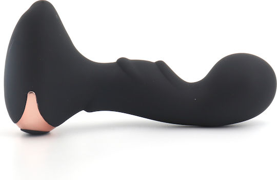 Kinksters Anal Plug mit kabelloser Funktion und Vibration Schwarz
