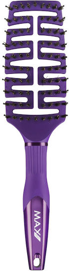 Max Pro Brush Hair Brush Purple