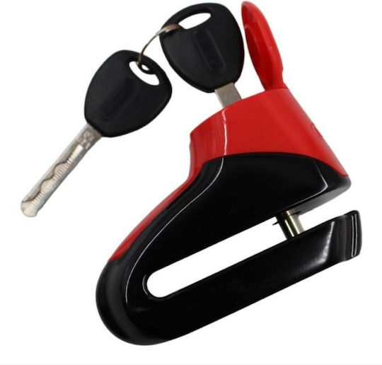 Abus Motorcycle Disc Brake Lock with 5mm Pin in Red