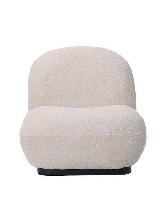 Rosalie Armchair Beige Shade 85x82x77cm