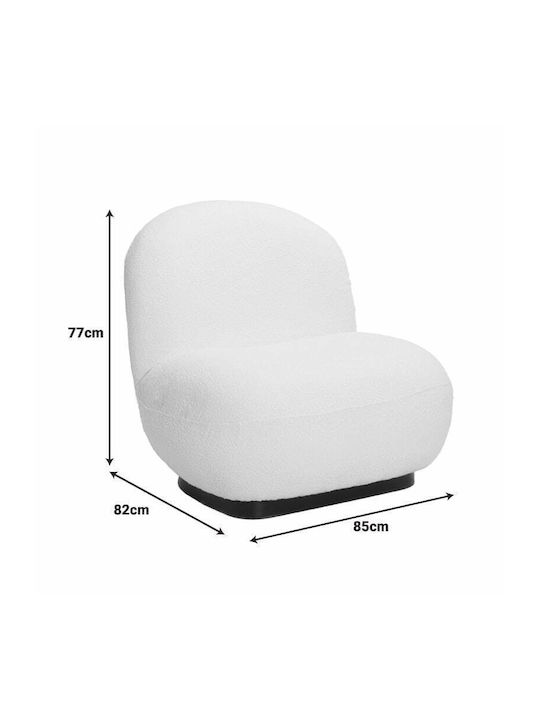 Rosalie Armchair Charcoal 85x82x77cm