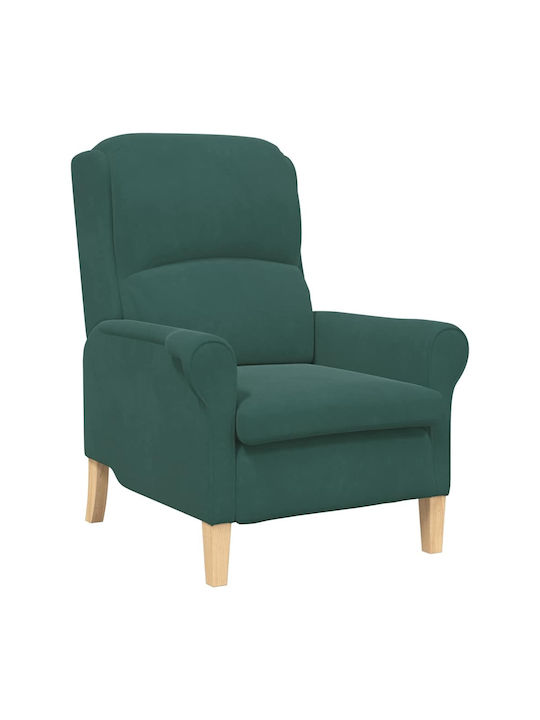 Bergère Dark Green 76x94x102cm