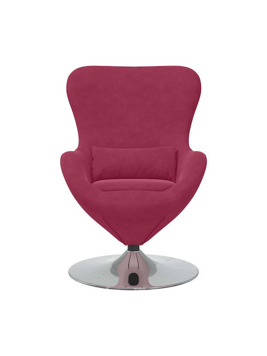 Rotativ Catifelat Burgundia 63x73x90cm