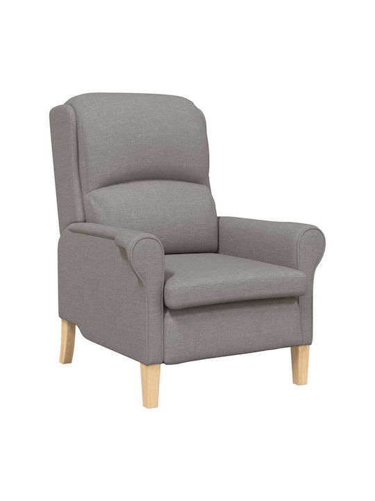 Ohrensessel Taupe 76x94x102cm